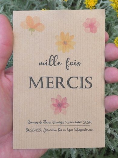 Remerciement