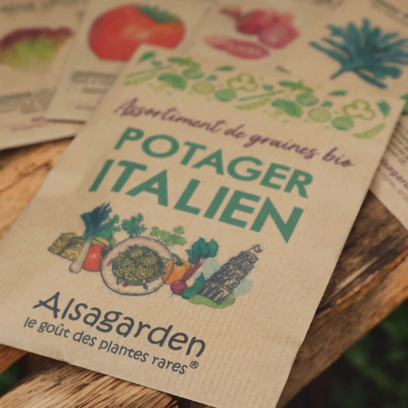 Assortiment Potager Italien (5 Variétés de graines BIO) – Image 3