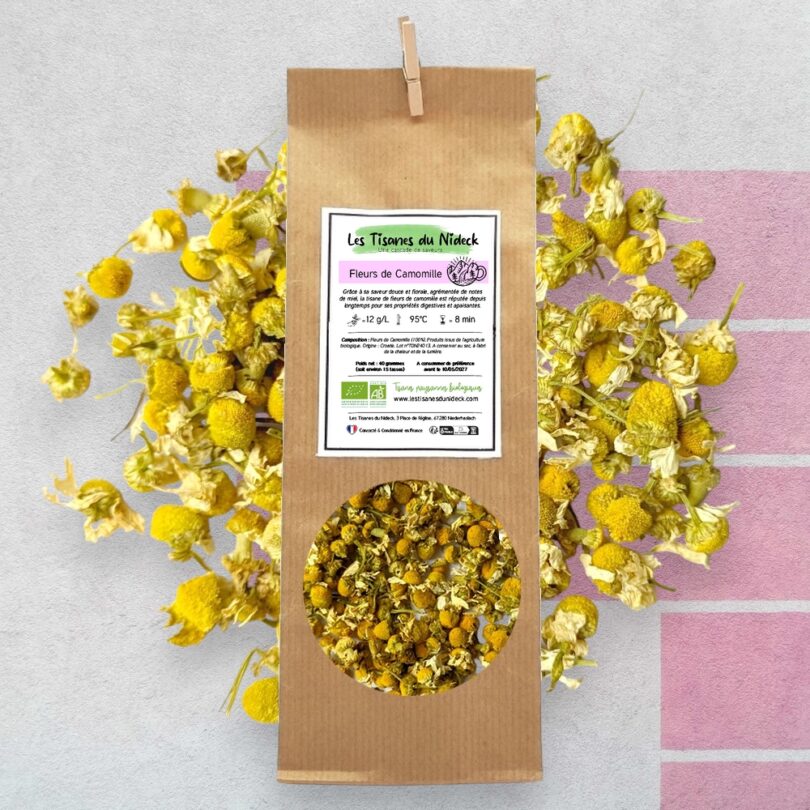 Tisane BIO - Fleurs de Camomille