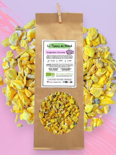 Tisane BIO - Gingembre Curcuma