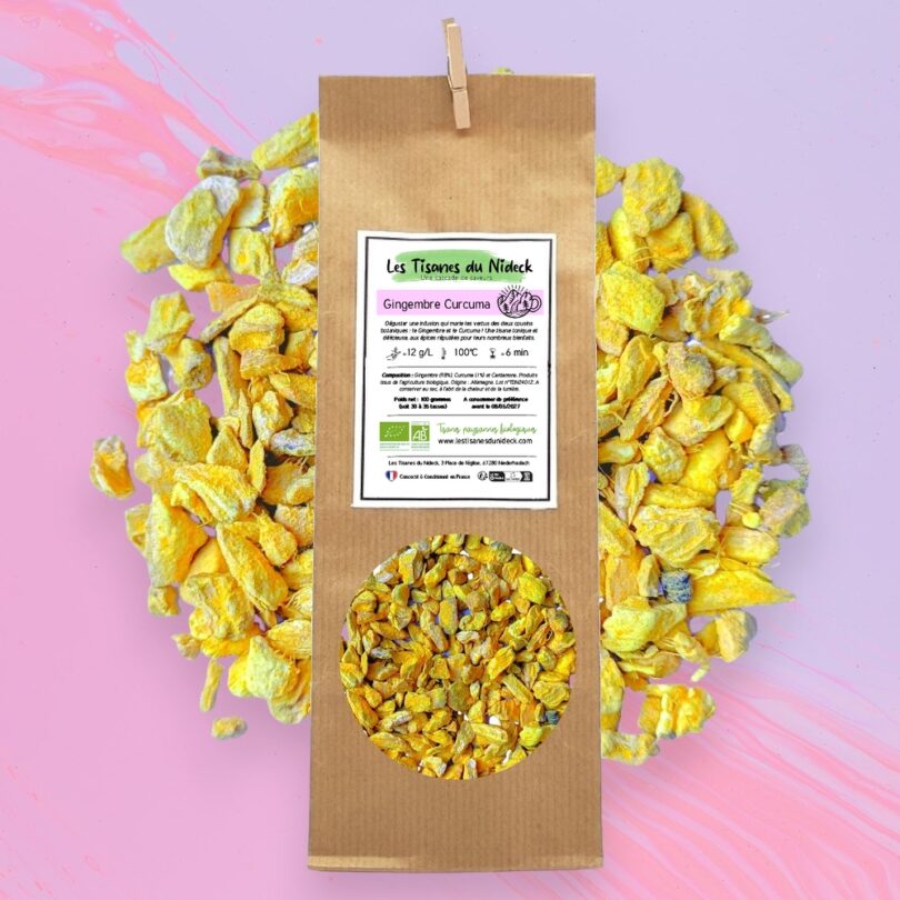 Tisane BIO - Gingembre Curcuma