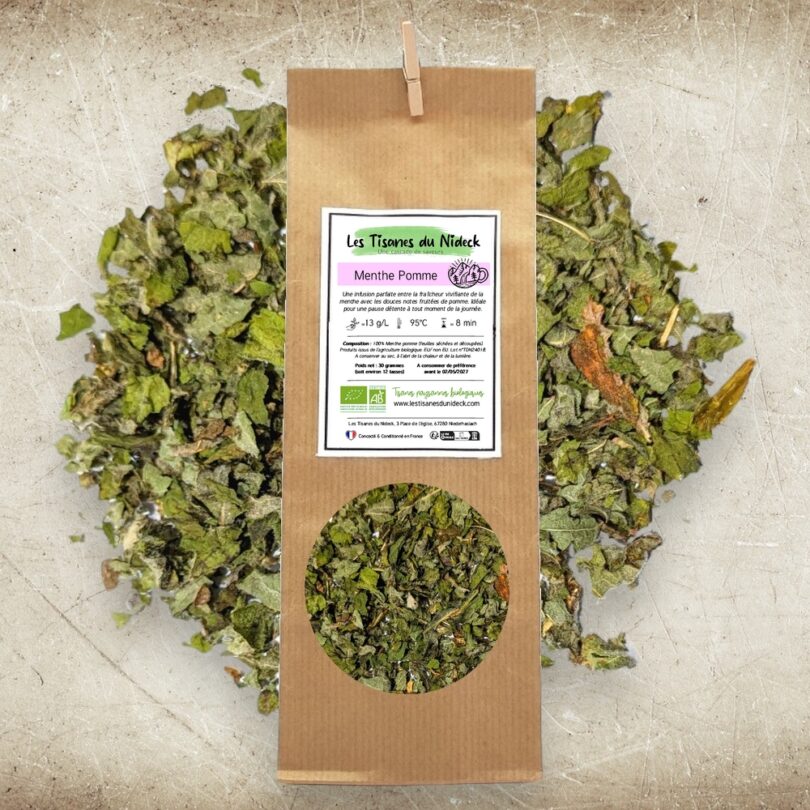 Tisane BIO - Menthe pomme