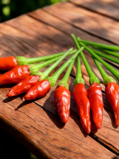 Piment oiseau (Capsicum frutescens) Graines