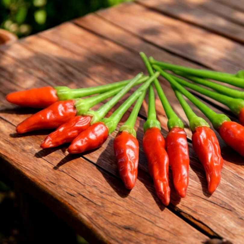Piment oiseau (Capsicum frutescens) Graines