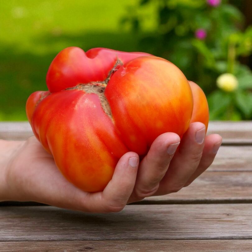 Tomate Géante 'Big Zac' (Variété de concours) Graines – Image 5