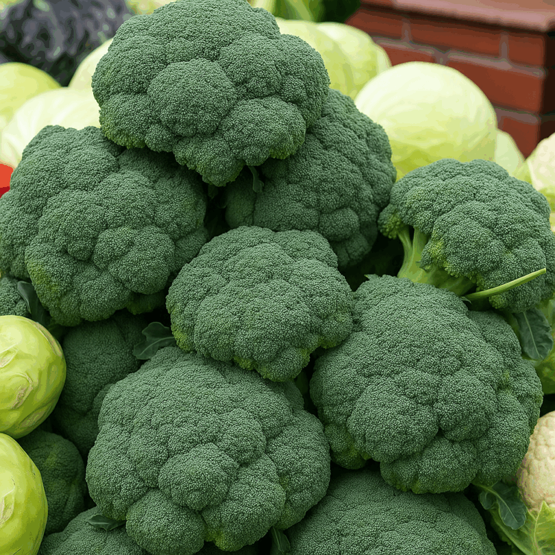 Brocoli Vert 'Calabrese Natalino' (Variété ancienne précoce) Graines – Image 3