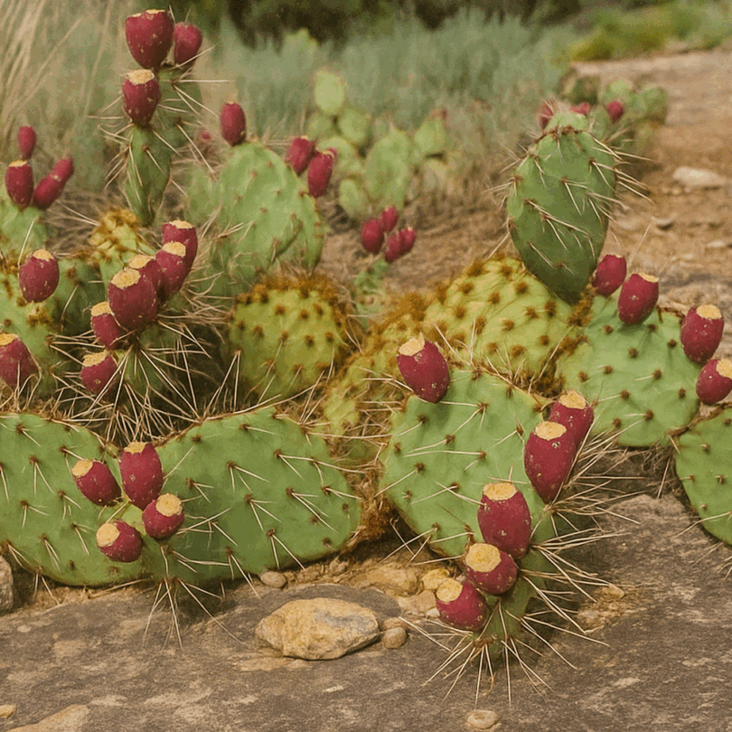 Oponce à aiguilles de feu (Opuntia phaeacantha) Graines