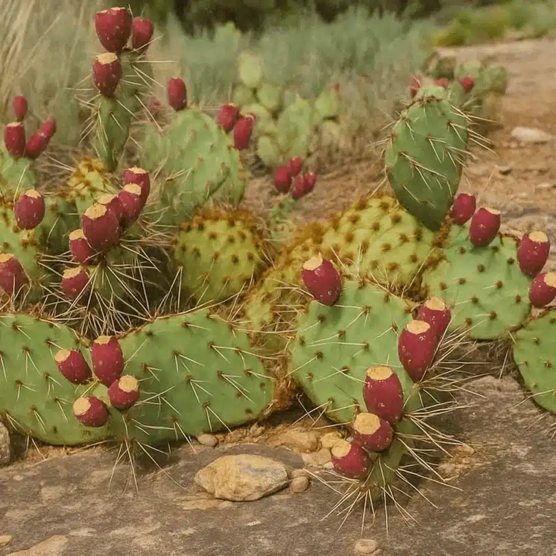 Oponce à aiguilles de feu (Opuntia phaeacantha) Graines