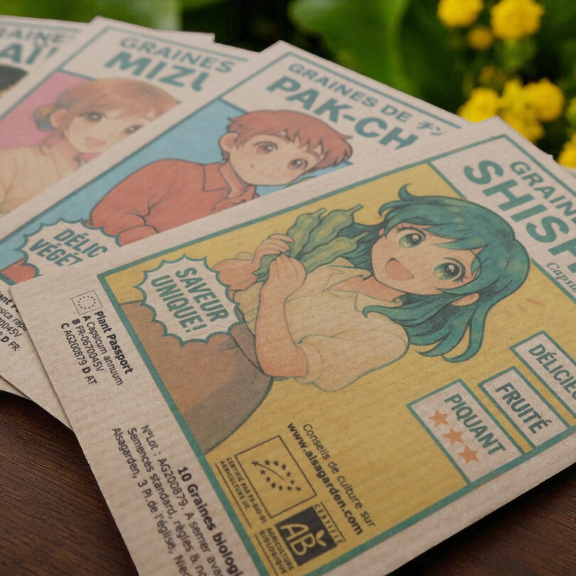 Assortiment Potager Manga (5 Variétés de graines BIO) – Image 4