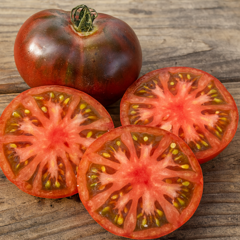 Tomate 'Cherokee Purple' (Variété ancienne) Graines – Image 3