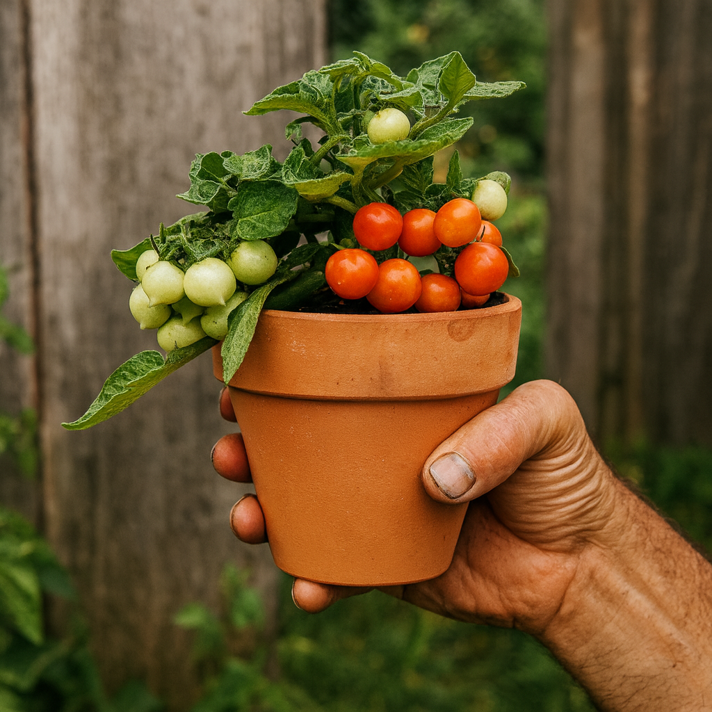 Tomate 'Microtom' (Variété miniature) Graines