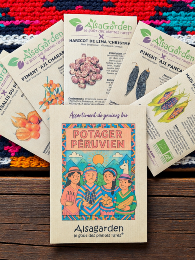 Assortiment Potager Péruvien (5 Variétés de graines BIO)