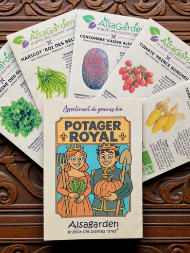 Assortiment Potager Royal (5 Variétés de graines BIO)