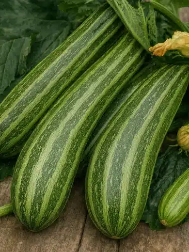 Courgette 'Cocozelle de Tripolis' (Variété ancienne) Graines