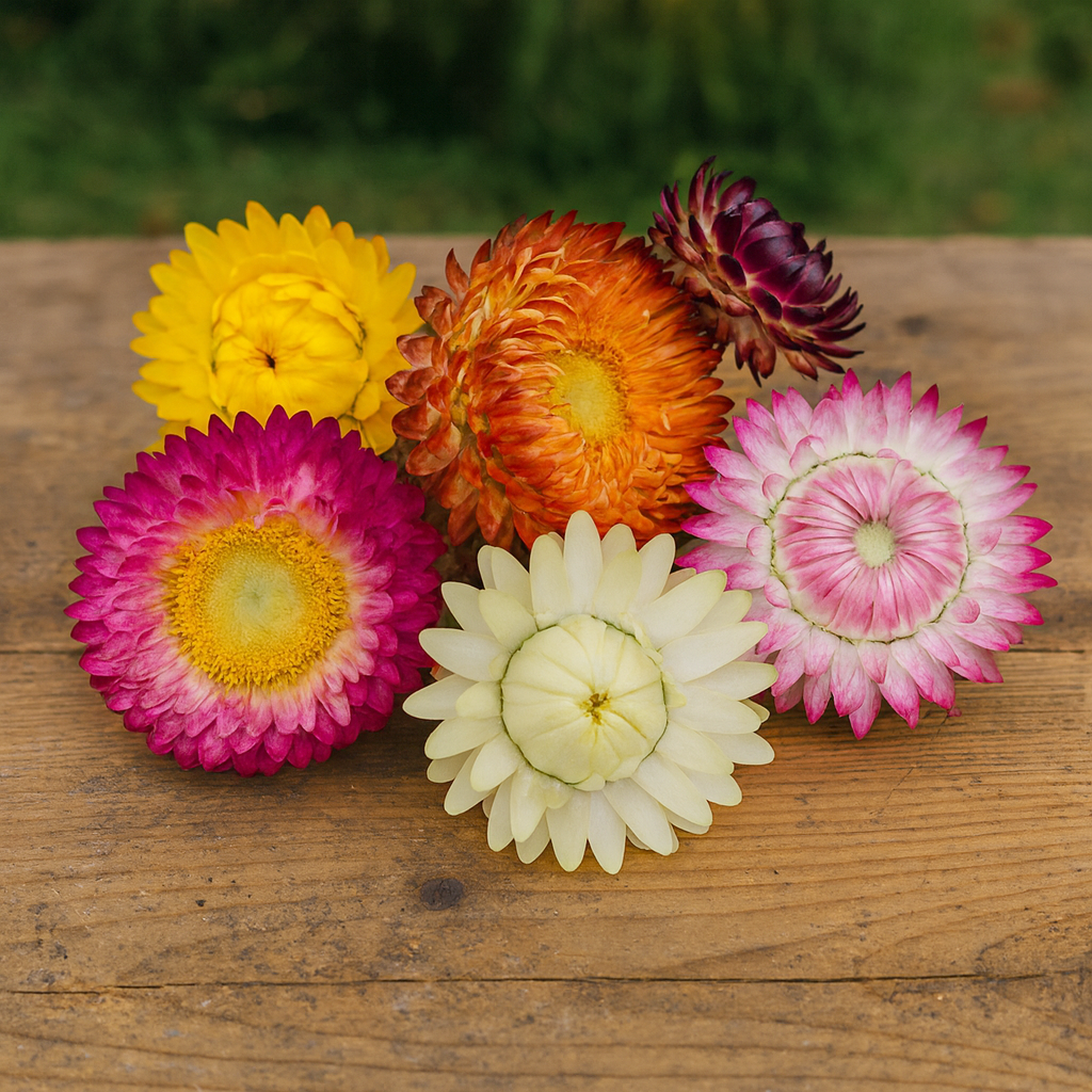Immortelle à bractée en mélange (Xerochrysum bracteatum) Graines