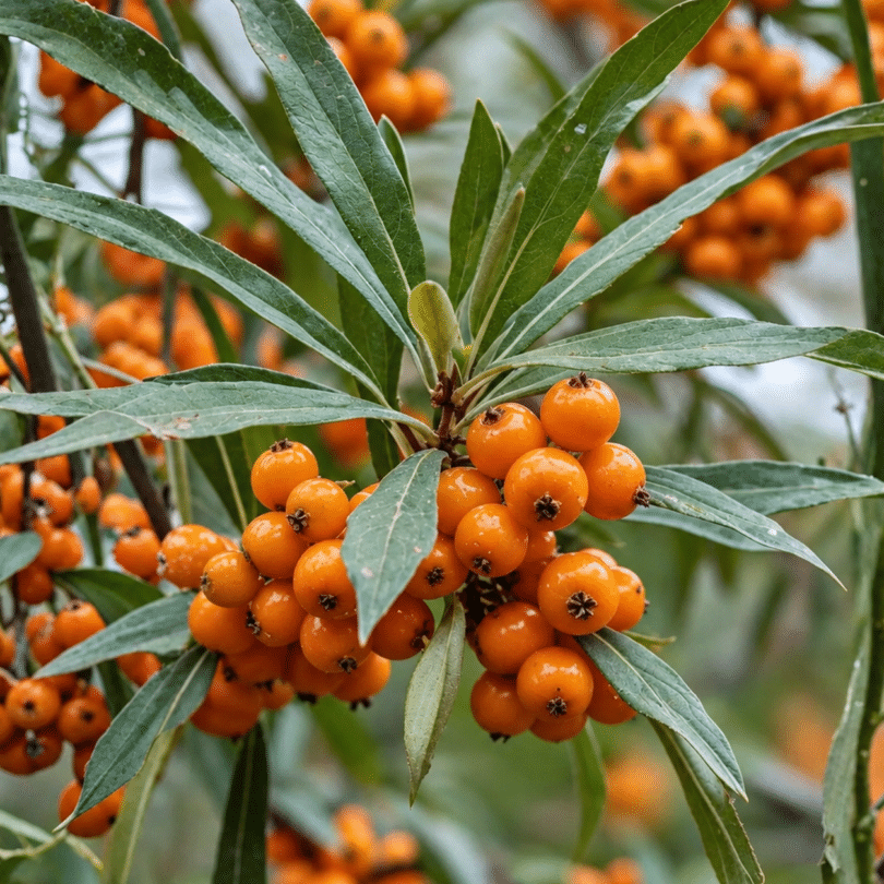Argousier (Elaeagnus rhamnoides) Graines