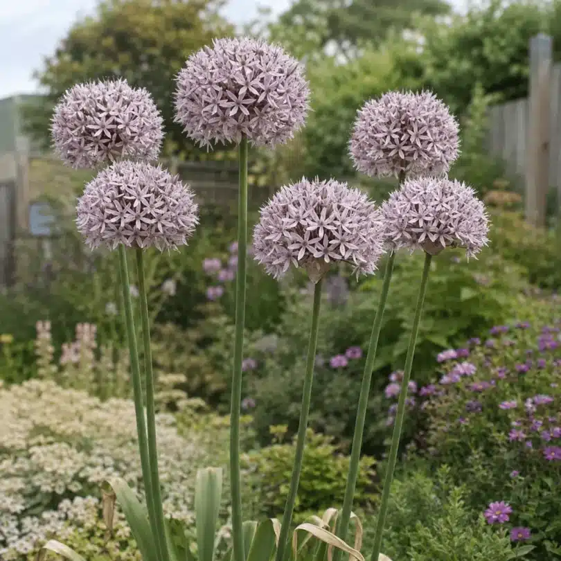 Ail noir (Allium nigrum) Bulbes