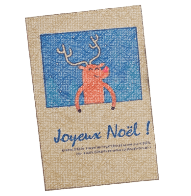 Cartes de vœux à semer